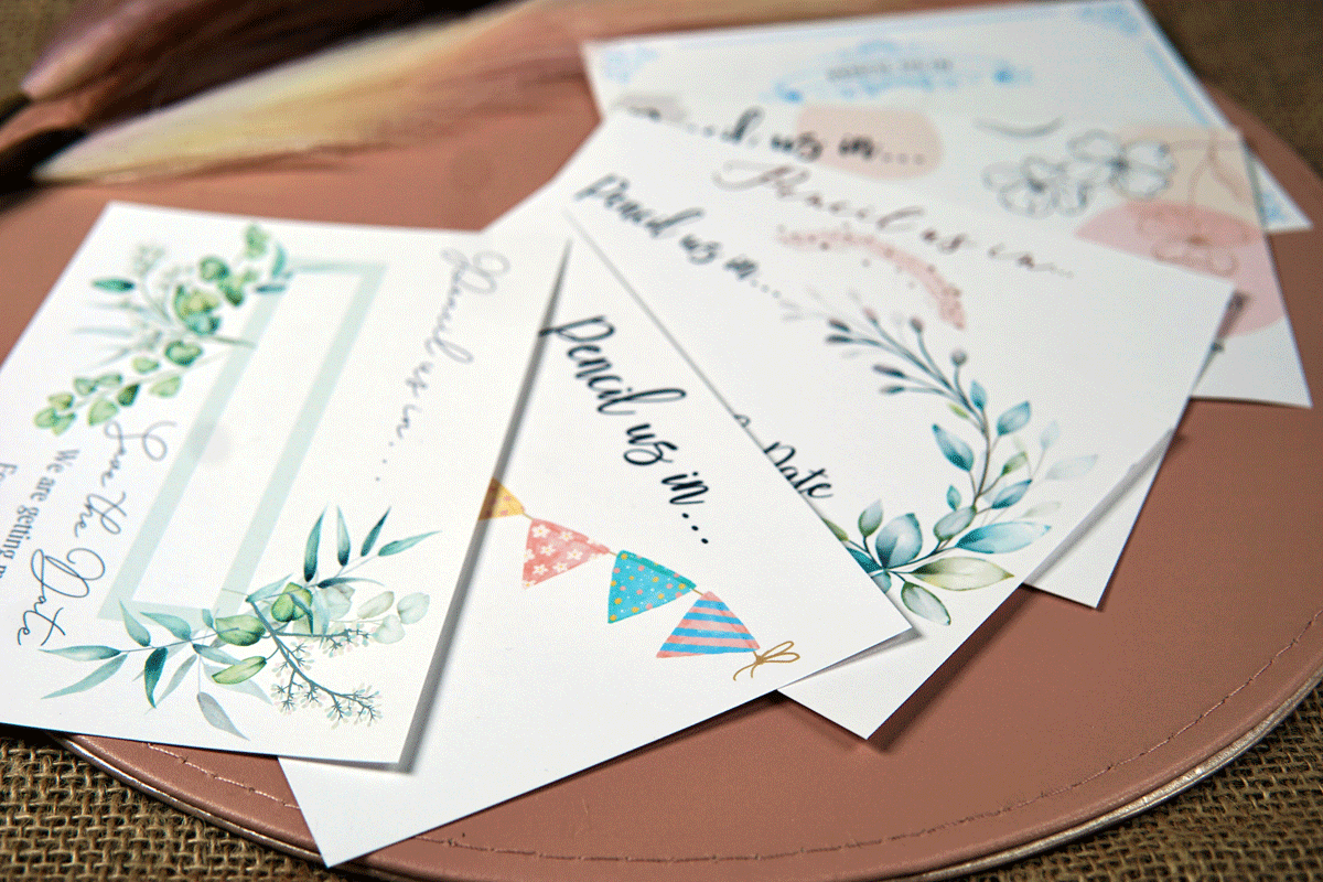 Wedding Stationery Episode 1 - Save the Date