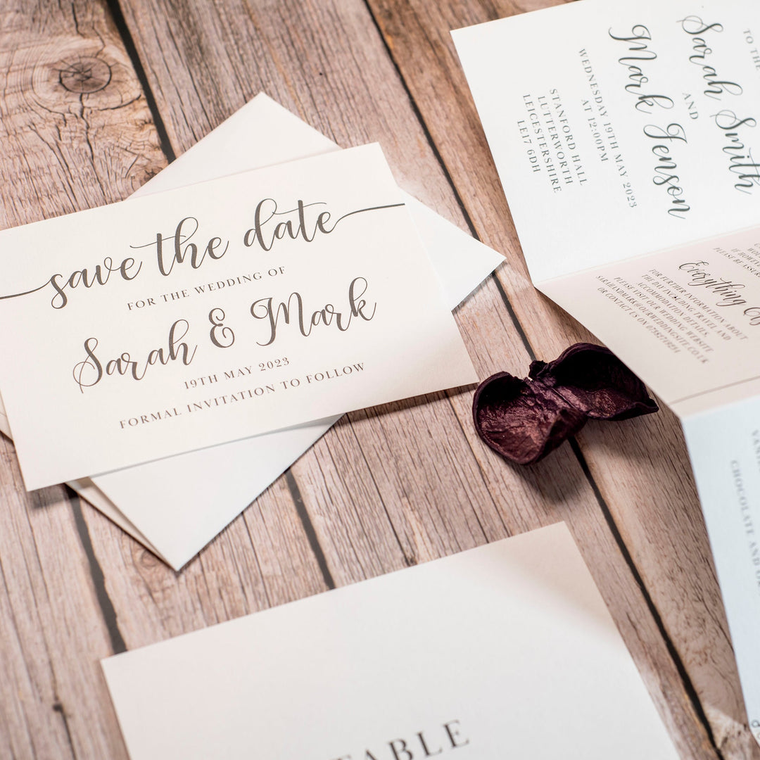 Classic Script-Weddings by Lumi