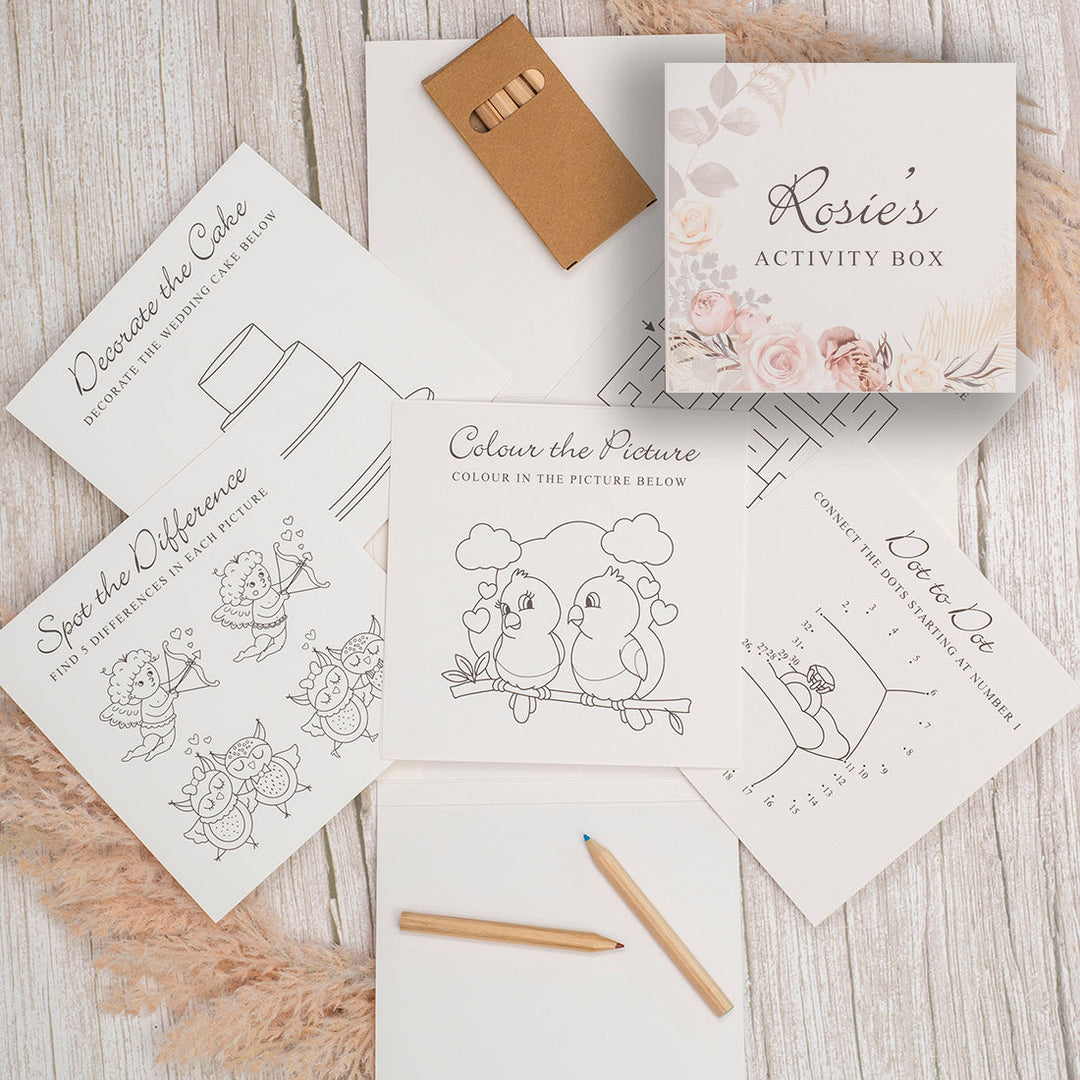 Activity Packs & Games-Weddings by Lumi