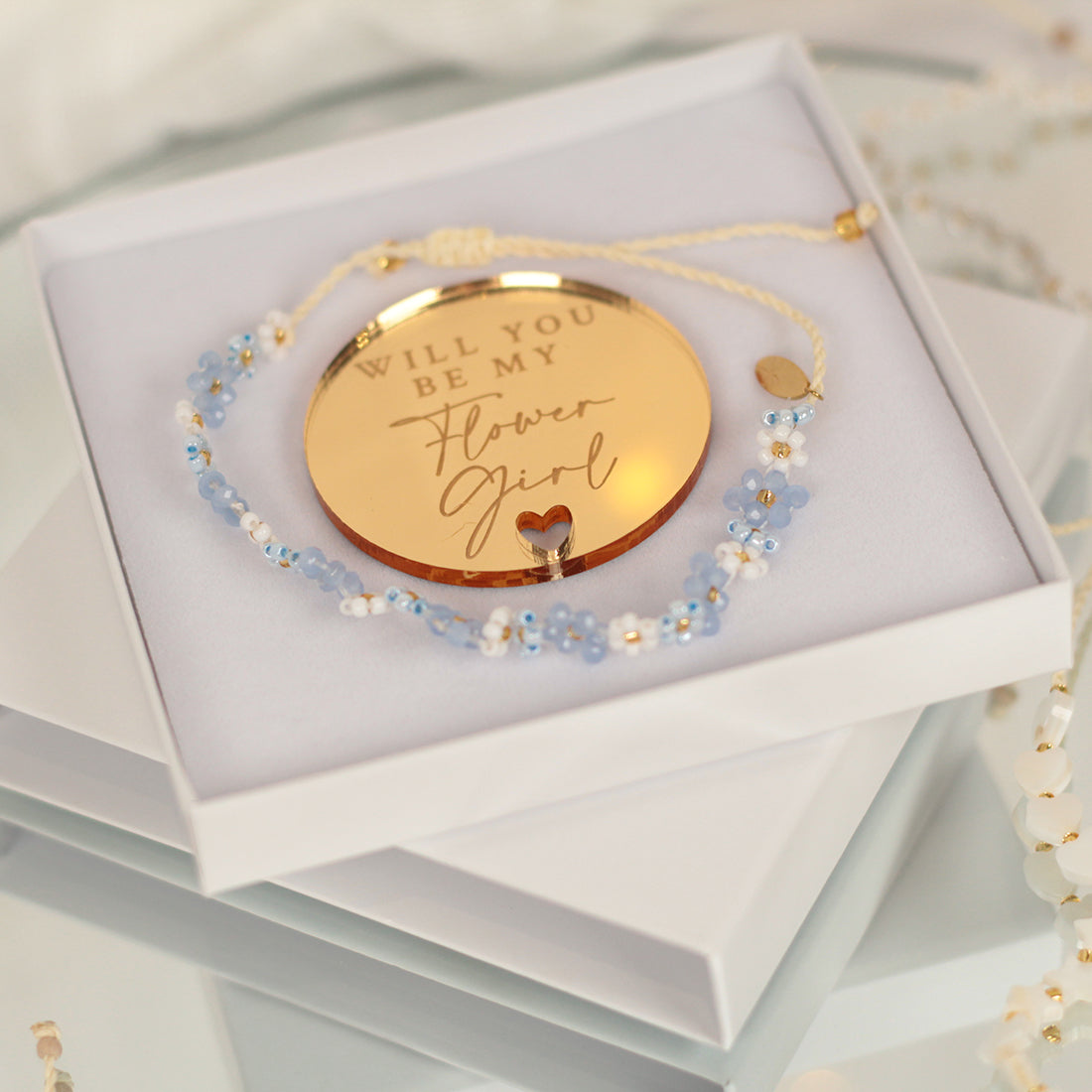 Bridal Party Bracelet in Gift Box