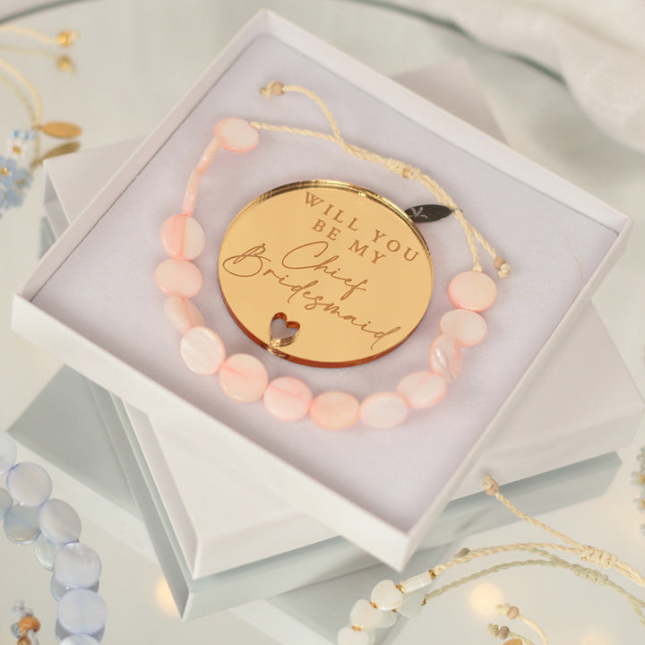 Bridal Party Bracelet in Gift Box