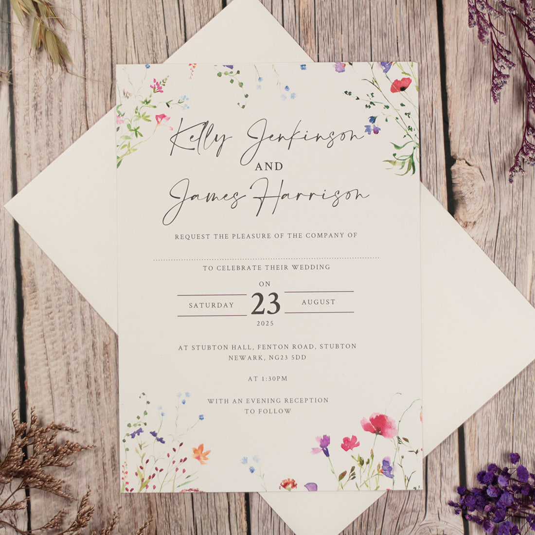 Postcard Inviting Wedding Postcard Invitation - FREE SAMPLE – Weddings by Lumi