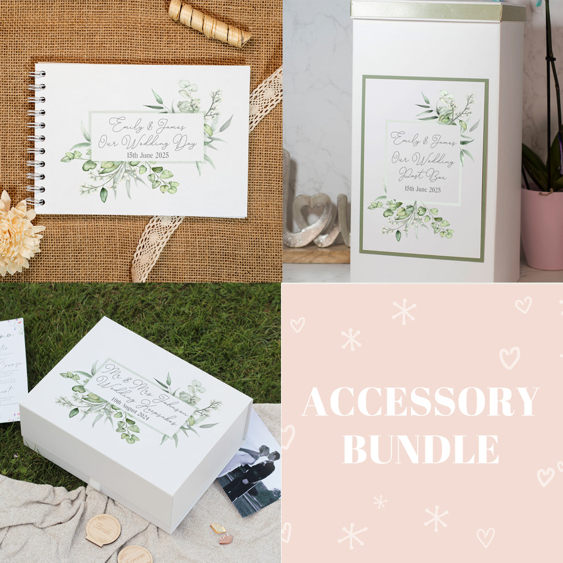 Accessory Bundle: Eucalyptus – Weddings by Lumi
