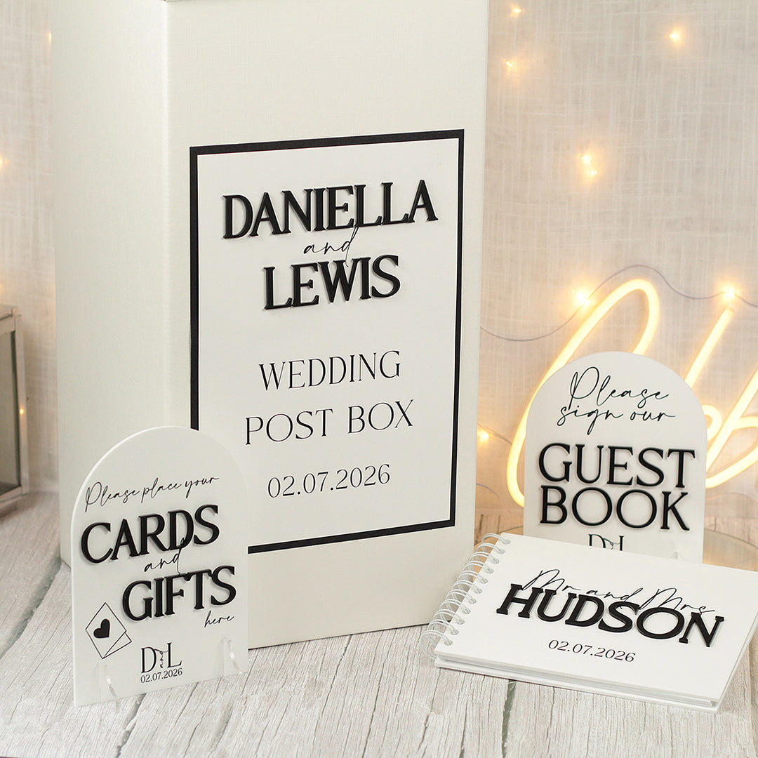 Manhattan Wedding Card Post Box