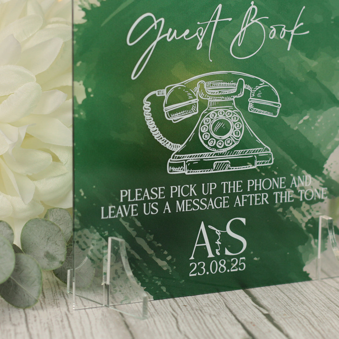 Colour Splash Audio Phone Acrylic Sign