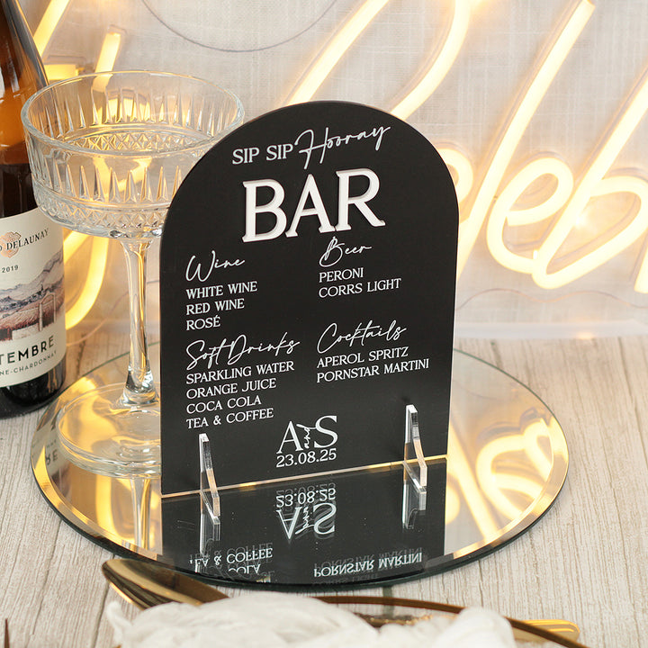 Manhattan Acrylic Bar Sign