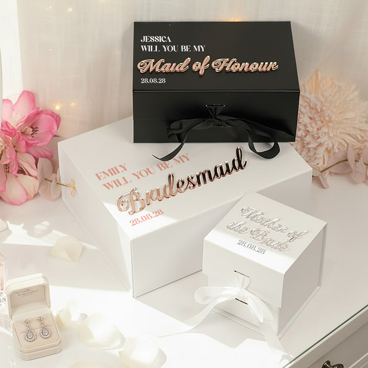 Bridal Party Proposal or Thank You Gift Box
