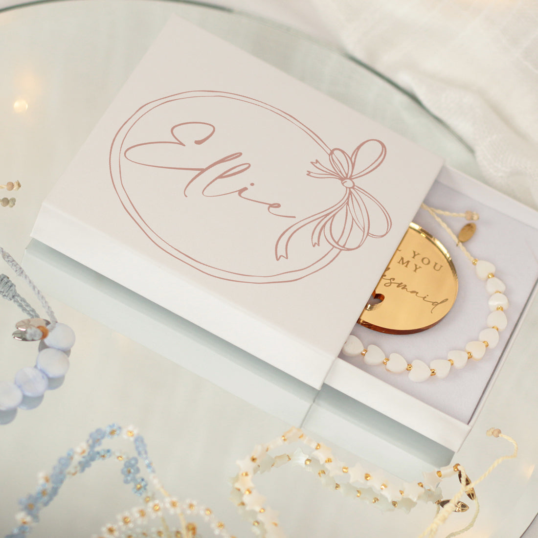 Bridal Party Bracelet in Gift Box