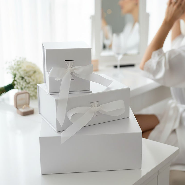 Personalised Bride or Wife White Gift Box