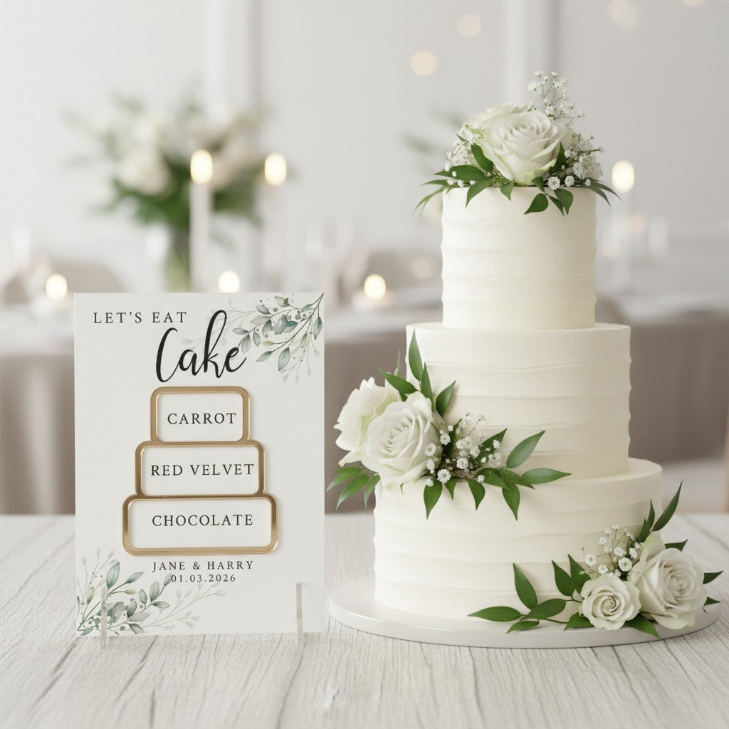 Table Top Sign Bundle: Botanical Wreath