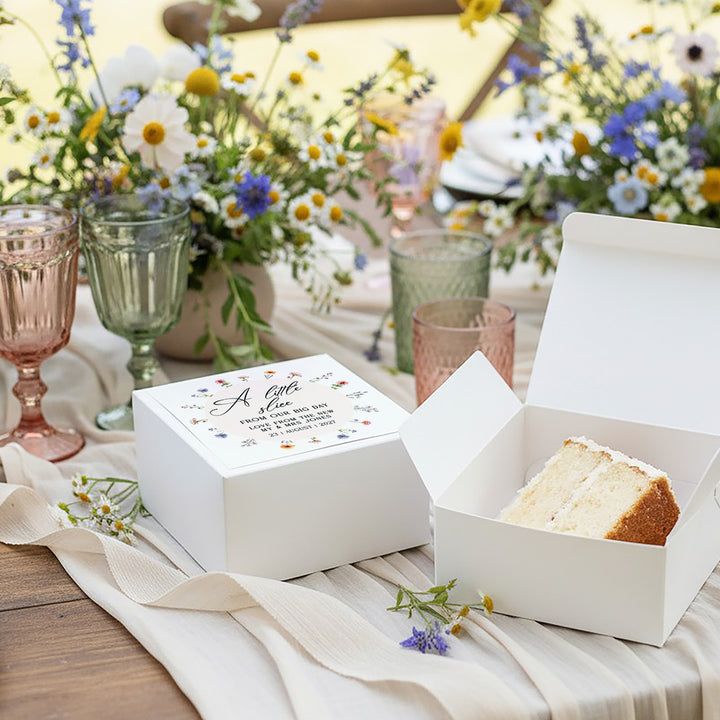 Meadow Wedding Cake Box