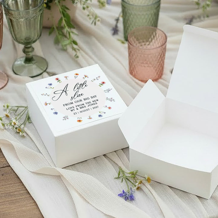Meadow Wedding Cake Box