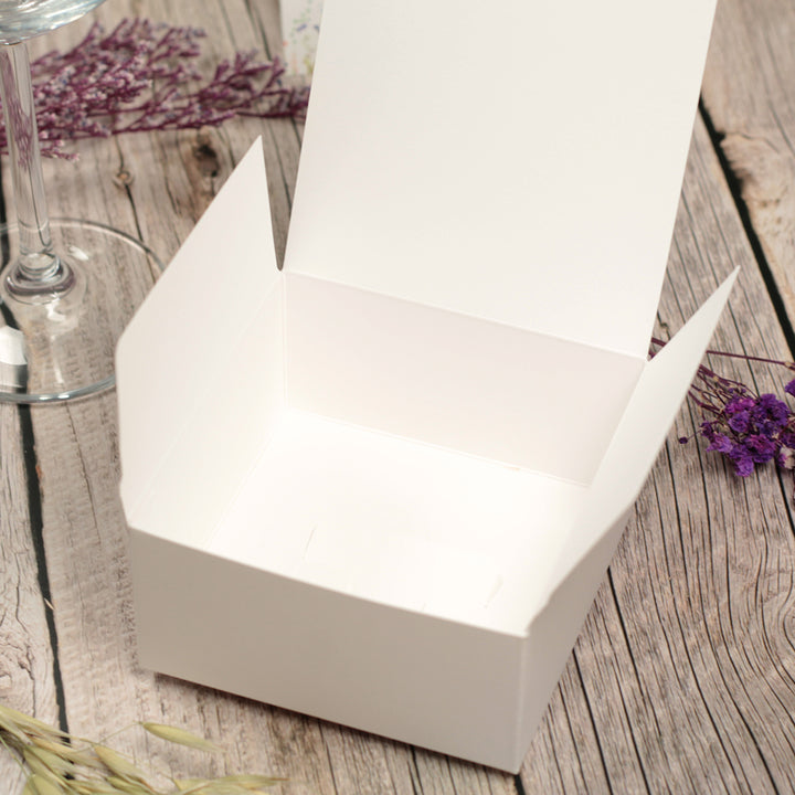 Watercolour Wildflower Cake Box-Weddings by Lumi