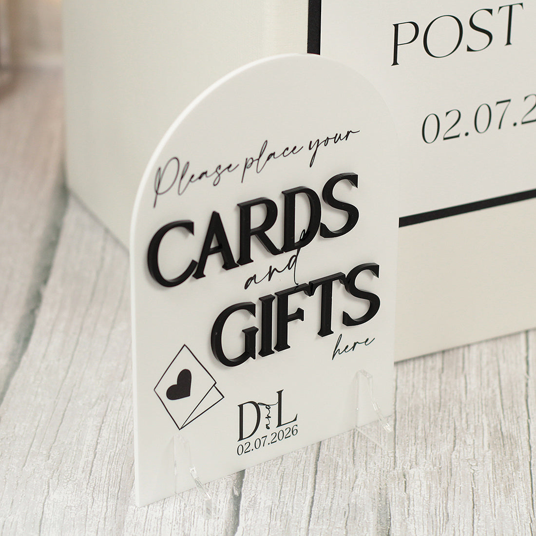 Manhattan Wedding Card Post Box