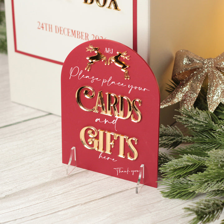 Noelle Cards and Gifts Acrylic Sign