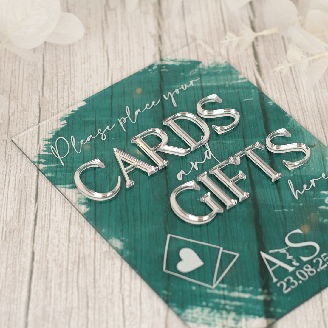 Colour Splash Cards & Gifts Acrylic Sign