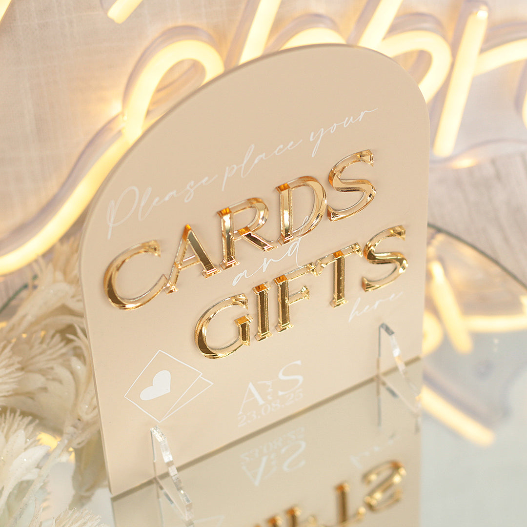 Manhattan Cards and Gifts Acrylic Sign