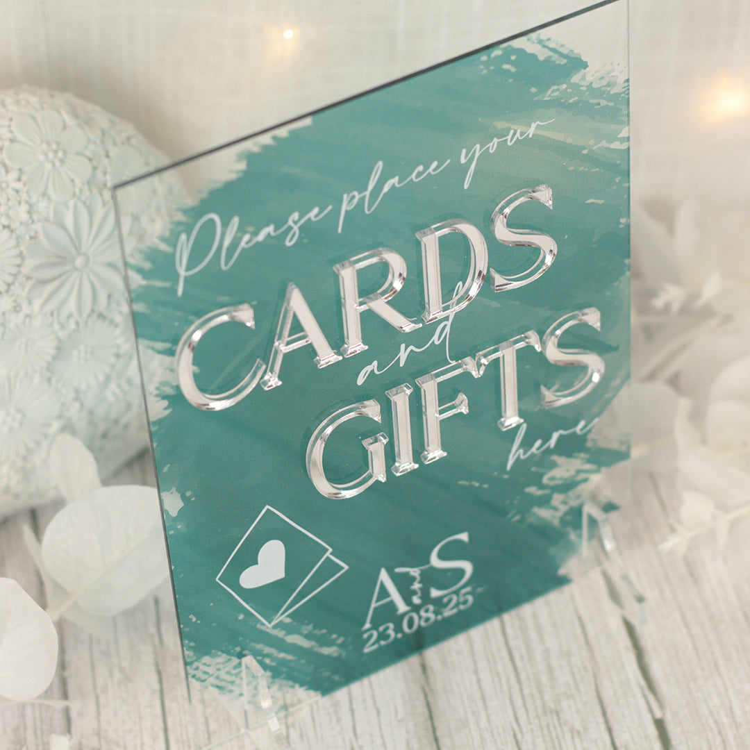 Colour Splash Cards &amp; Gifts Acrylic Sign