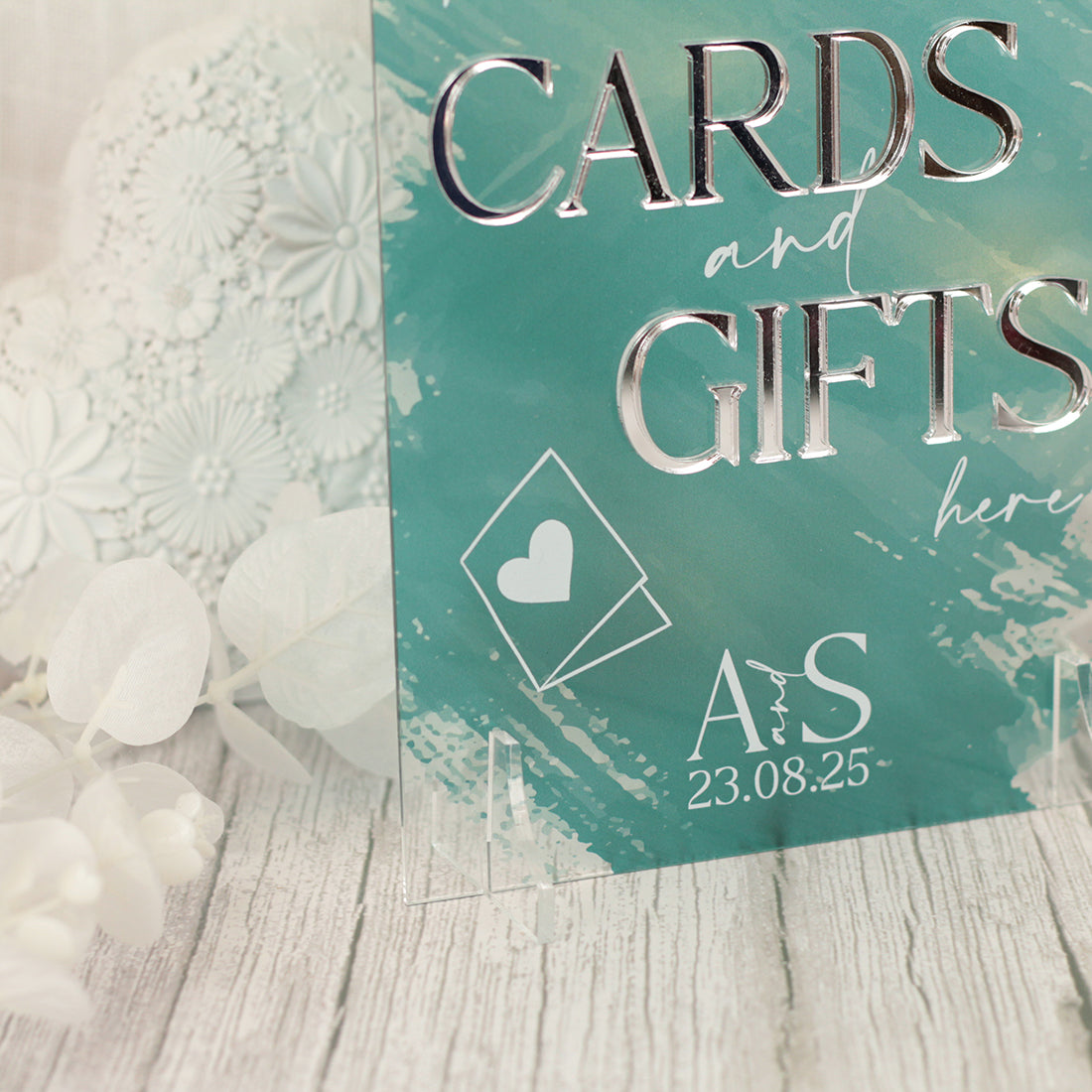 Colour Splash Cards & Gifts Acrylic Sign