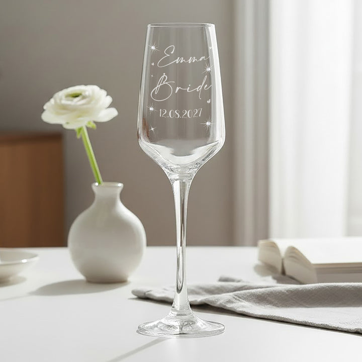 Personalised Bride or Wife White Gift Box