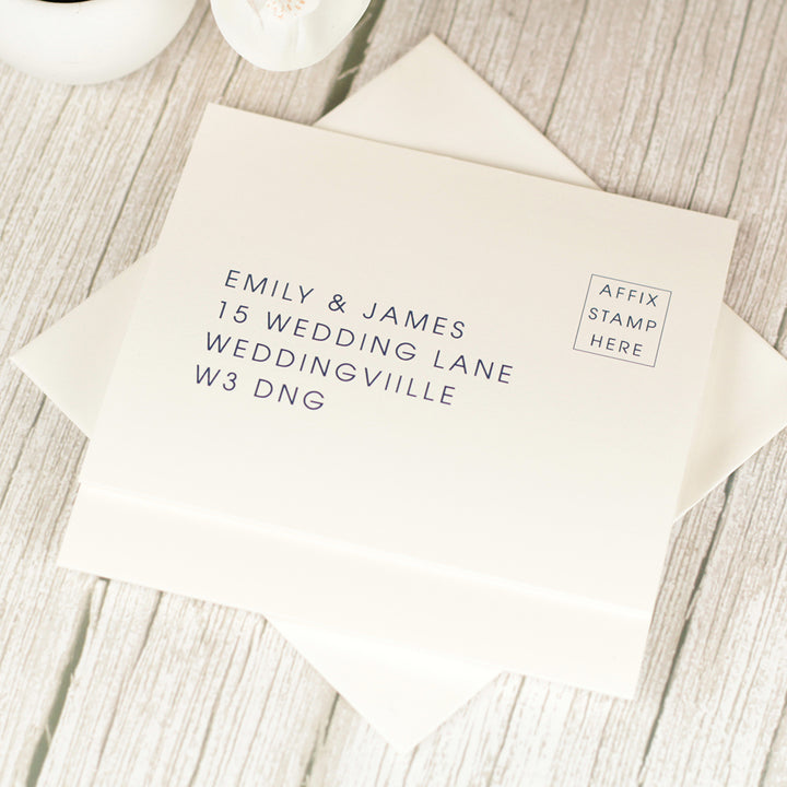 Modern Arch Concertina Wedding Invitation-Weddings by Lumi