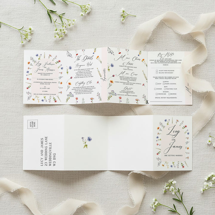 Meadow Invitation Sample