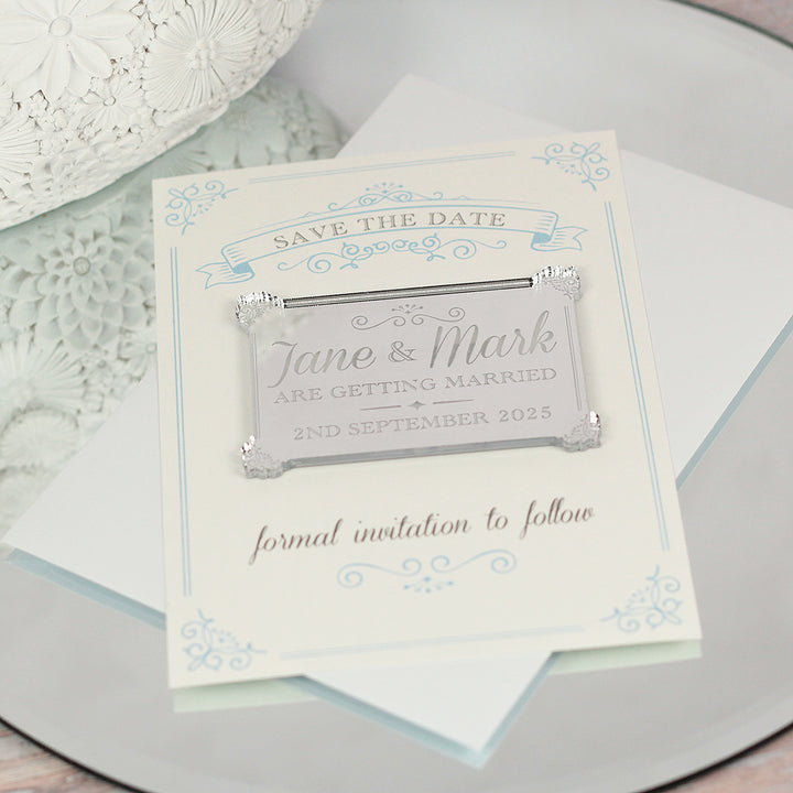 Elegance Wedding Save The Date Magnet-Weddings by Lumi