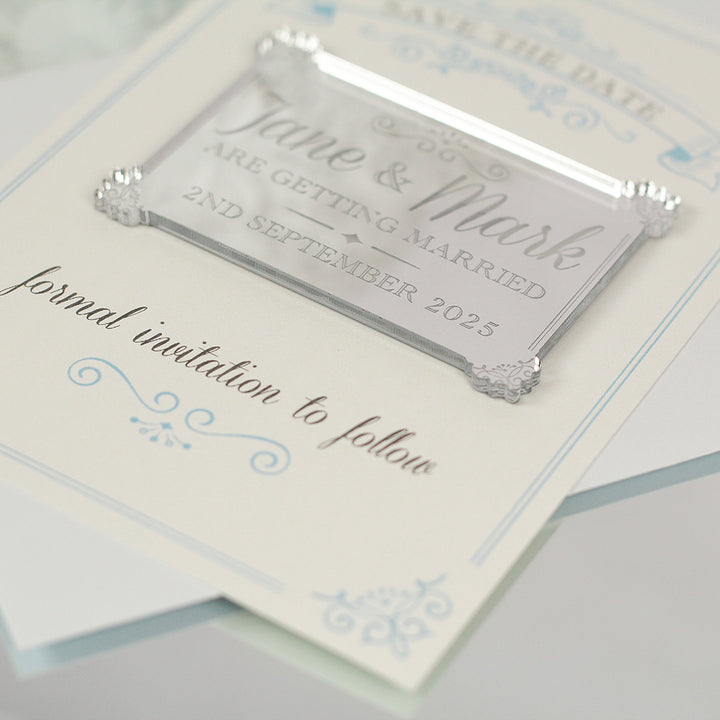 Elegance Wedding Save The Date Magnet-Weddings by Lumi