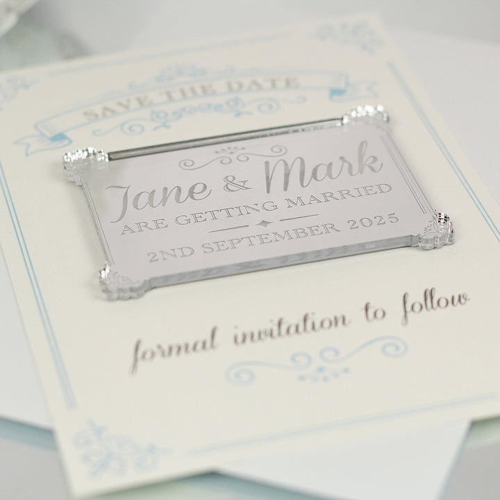Elegance Wedding Save The Date Magnet-Weddings by Lumi