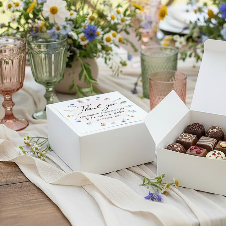 Meadow Wedding Favour Box