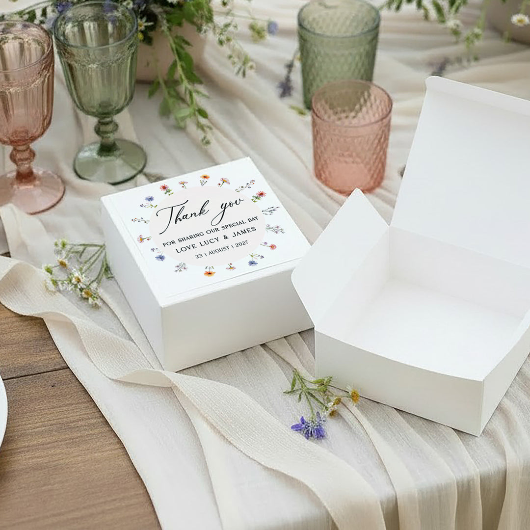 Meadow Wedding Favour Box