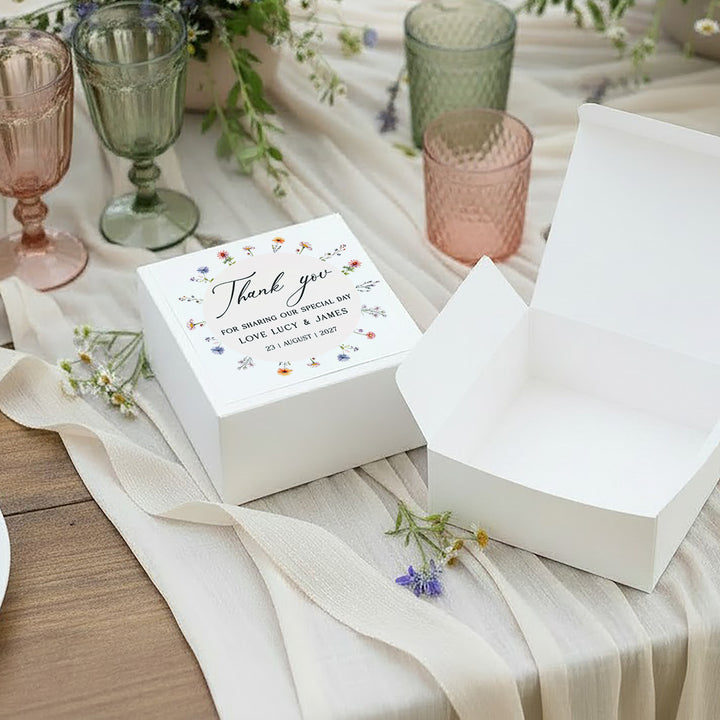 Meadow Wedding Favour Box