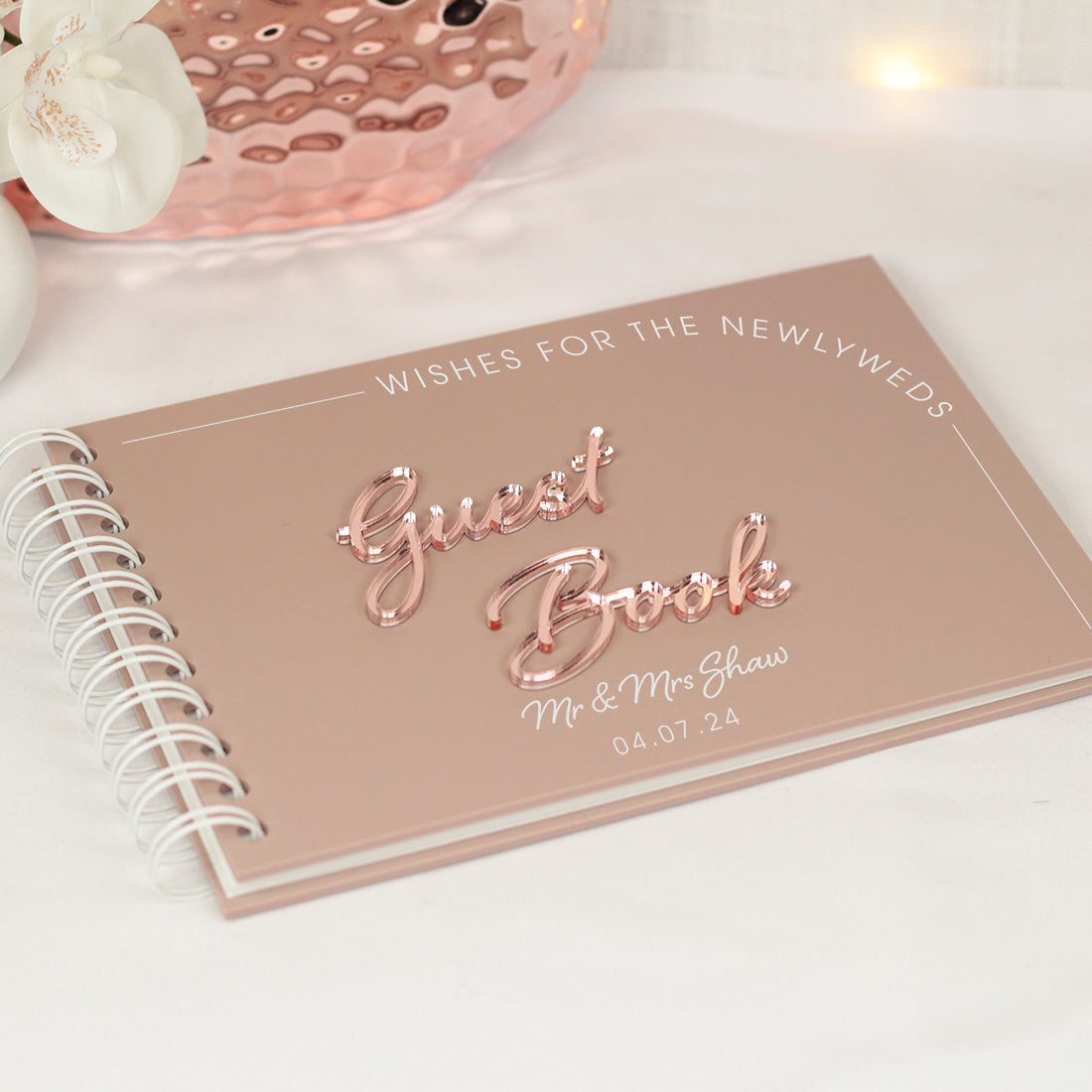 Modern Arch Guest Book & Sign Bundle