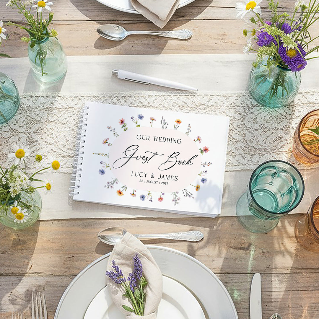 Meadow Wedding Card Post Box