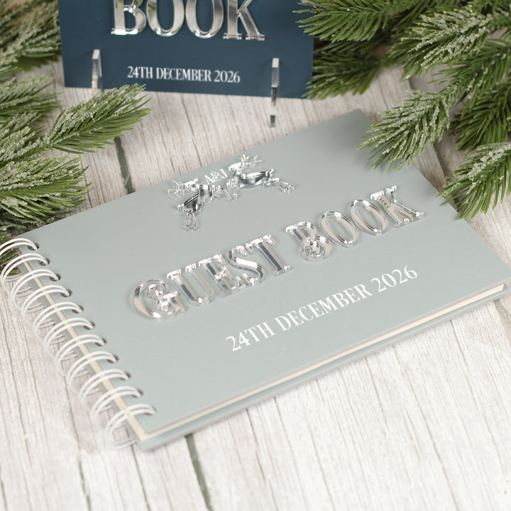 Noelle Acrylic Wedding Guest Book