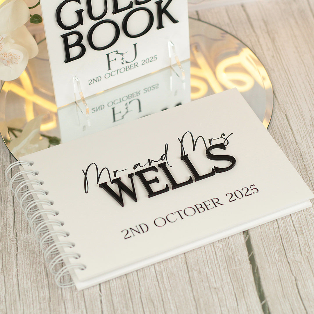 Manhattan Sign Our Guest Book Acrylic Sign