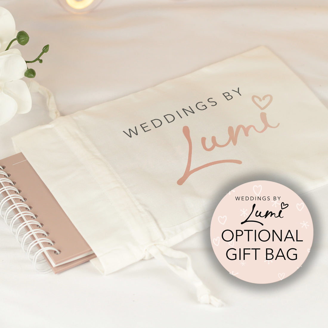 Elegant Script Acrylic Wedding Guest Book