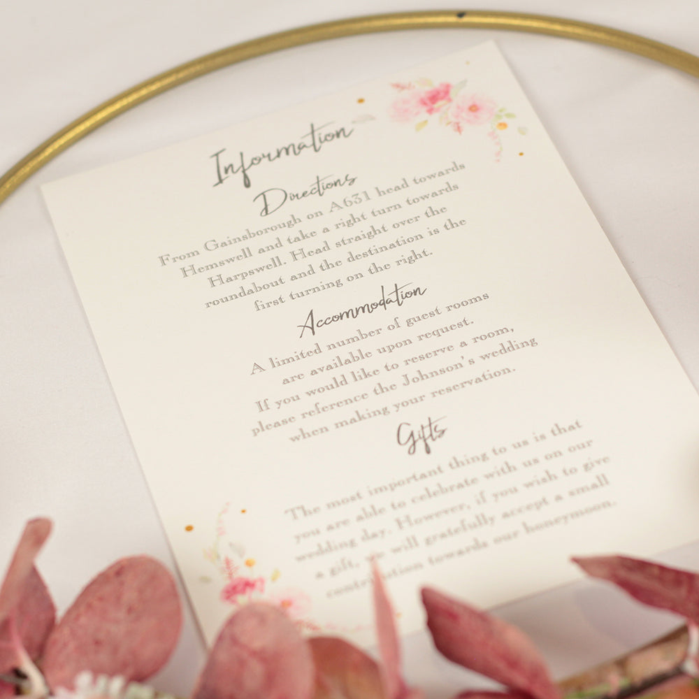 Geometric Heart Postcard Evening Invitation-Weddings by Lumi