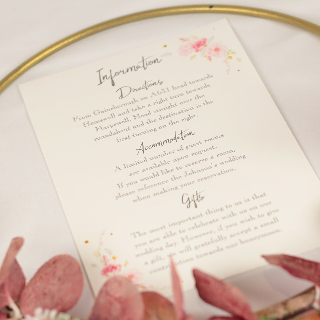 Geometric Heart Postcard Evening Invitation-Weddings by Lumi