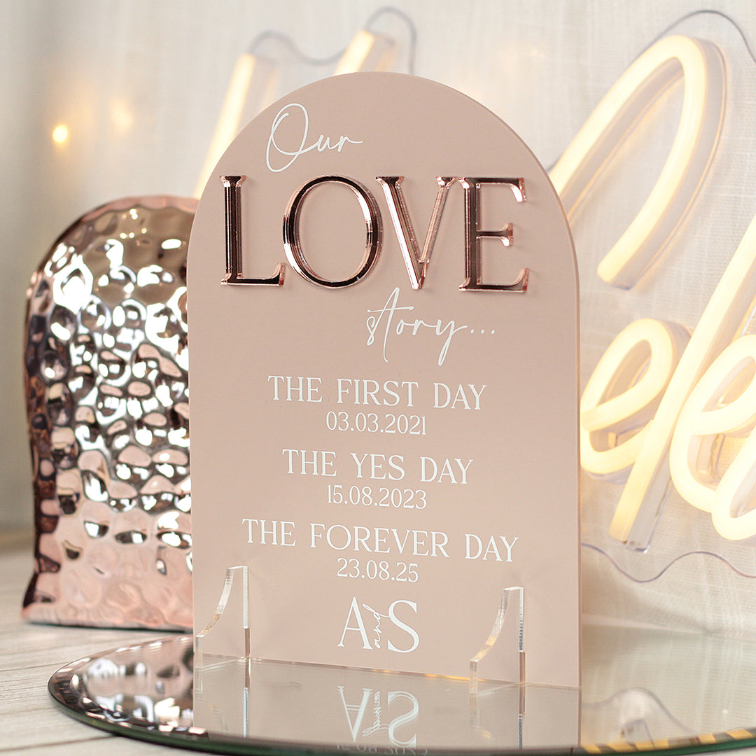 Manhattan Love Story Sign