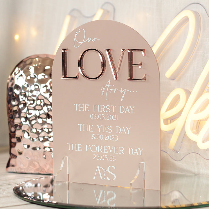 Manhattan Love Story Sign