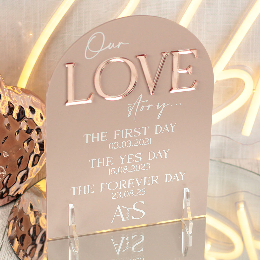 Manhattan Love Story Sign