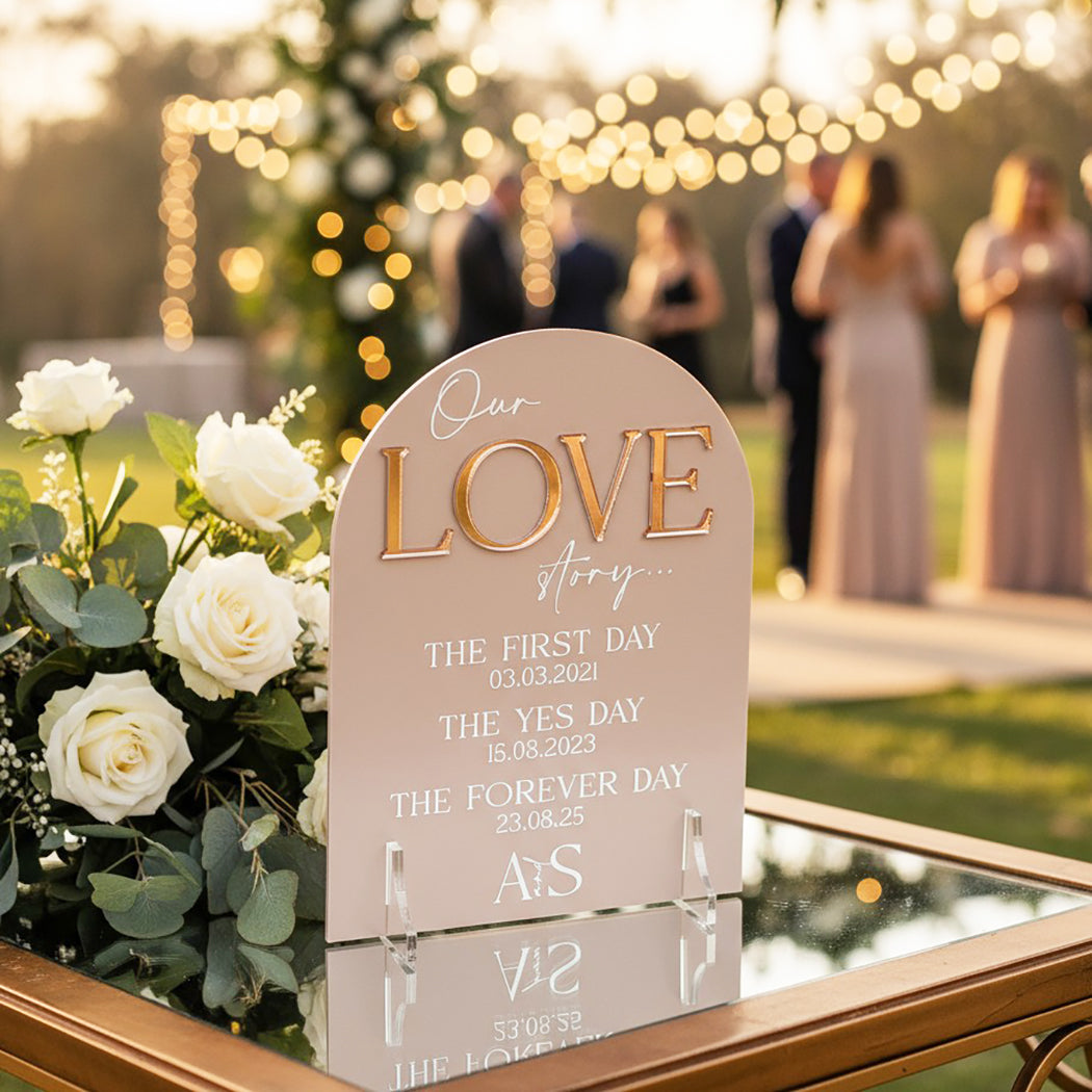Manhattan Love Story Sign