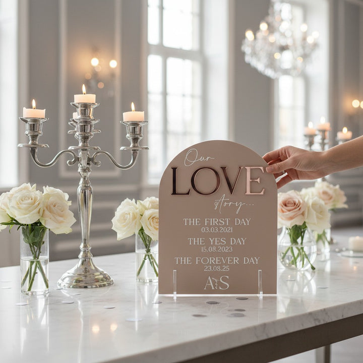 Manhattan Love Story Sign