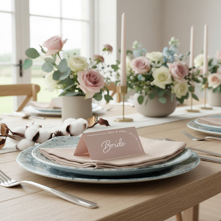 Modern Arch Place Card