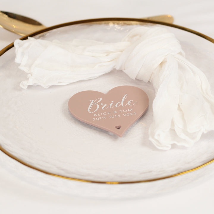 Elegant Script Acrylic Place Setting-Weddings by Lumi