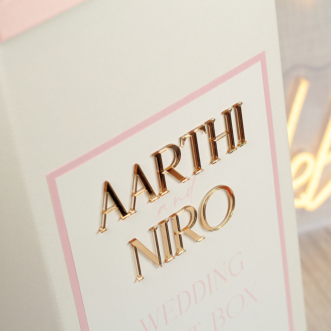 Manhattan Wedding Card Post Box