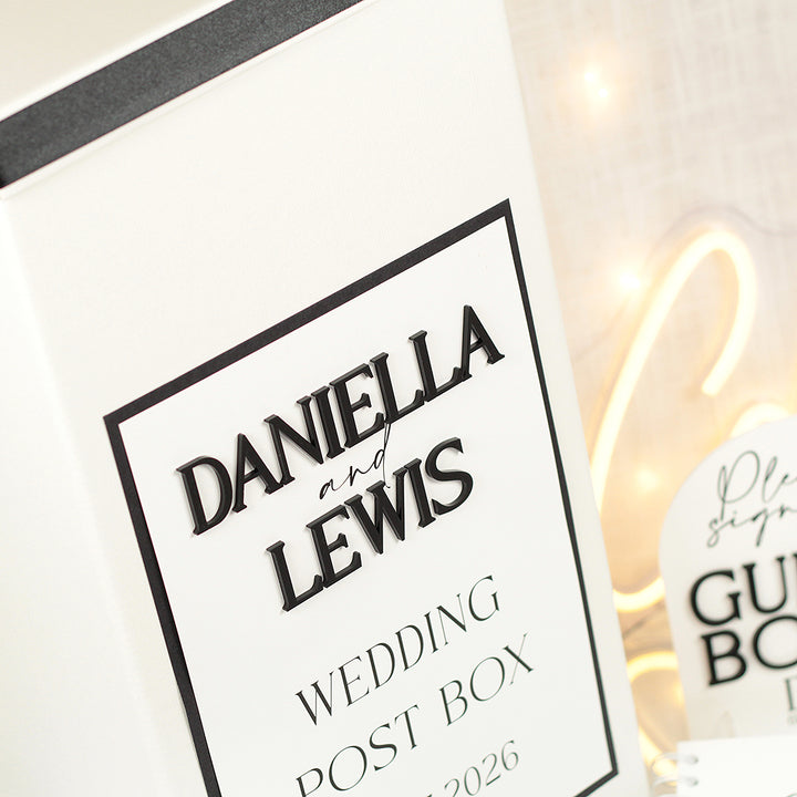 Manhattan Wedding Card Post Box