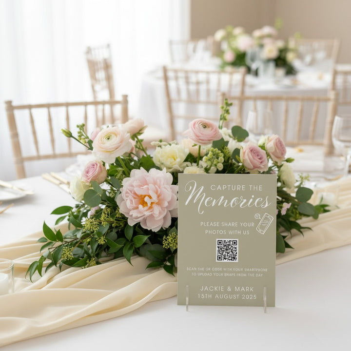 Table Top Sign Bundle: Elegant Script