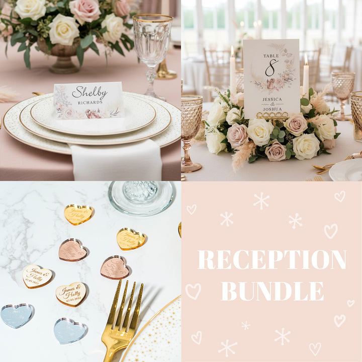 Reception Bundle: Blush Flowers